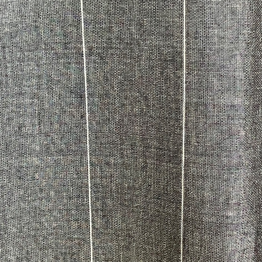 Talbots slate, gray, iridescent, Italian pinstripe pants - Picture 6 of 9